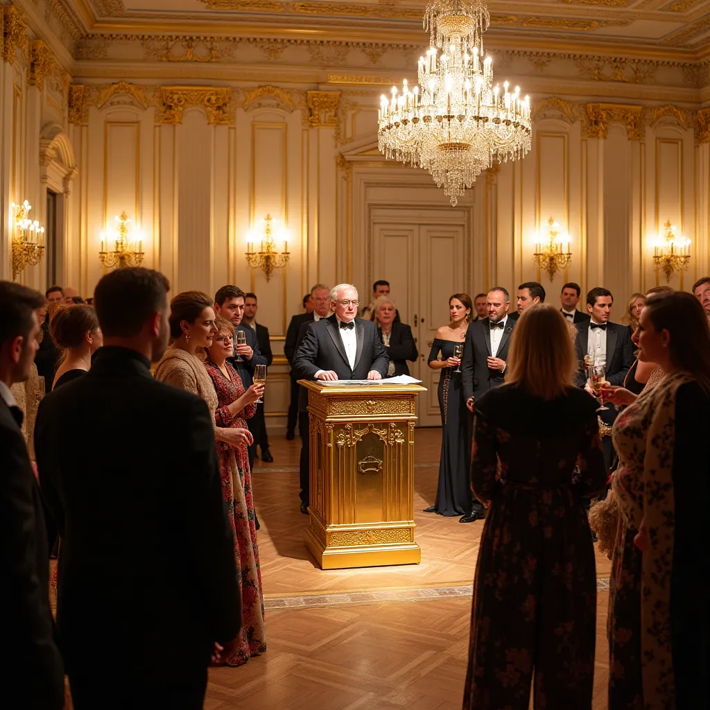 Aukcja złota na cele charytatywne w Polsce.